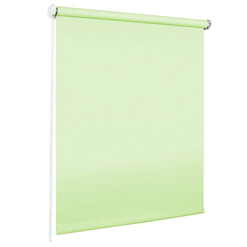 Рулонные шторы миниролло светло-зеленый, 73х170 см