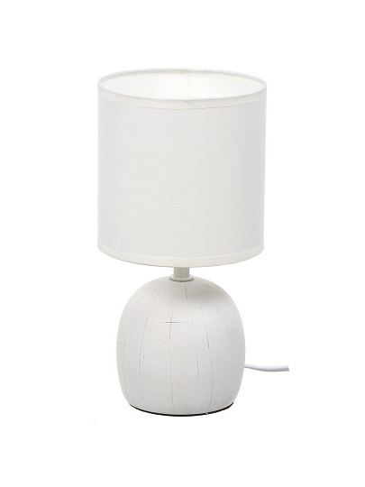 Светильник настольный E14, белый, абажур белый, RL-TL008
