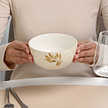 Салатник доломит, круглый, 13.7х6.6 см, 0.58 л, подарочная упаковка, Pollen, Daniks