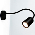 Светильник бра General Lighting Systems, Чтец, 50 Вт, GU10, на 1 лампочку, IP20, 40х8х8 см, на гибком основании, черный, 661931 - фото 2