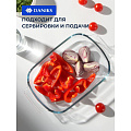 Форма для запекания стекло, 17.8х29х5.2 см, 1.5 л, прямоугольная, Daniks, HSAP15LN - фото 13