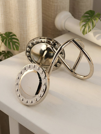 Крючок для штор 12 шт, металл, Винтаж, STH20-35