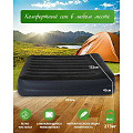 Кровать надувная Intex, 203х152х42 см, 64124NP, насос встроенный, электрический, флокированная, с ремкомплектом, 272 кг - фото 9