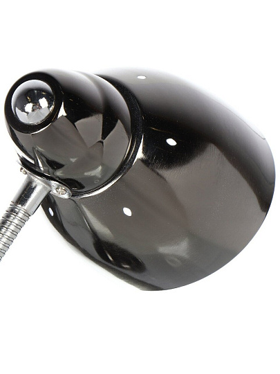 Светильник настольный на подставке, E27, 60 Вт, черный, абажур черный, SPE17156-11, Б/УП