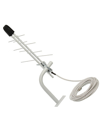 Антенна телевизионная DVB-T2, 8 дБ, цифровое тв, Rexant, RX-402, наружная, 34-0402