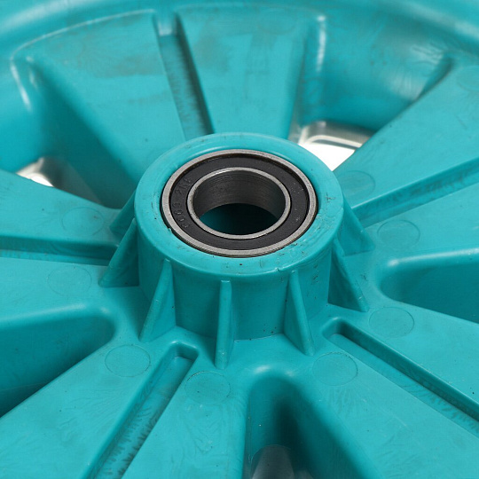 Колесо для тачки полиуретан PU, 3.00-8/3.25, втулка D20 мм, РВ-Пласт