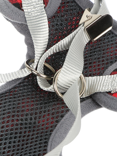 Шлейка для кошек, декоративная, в клетку, размер M, в ассортименте, Y4-11388