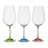 Набор бокалов для вина из 6 шт. rainbow 350 мл высота=22 см 674-414 - фото 3