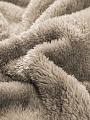 Плед евро, 200х220 см, велсофт жаккард, 100% полиэстер, Silvano, Шерпа, бежевый, BARRO 3 - фото 5