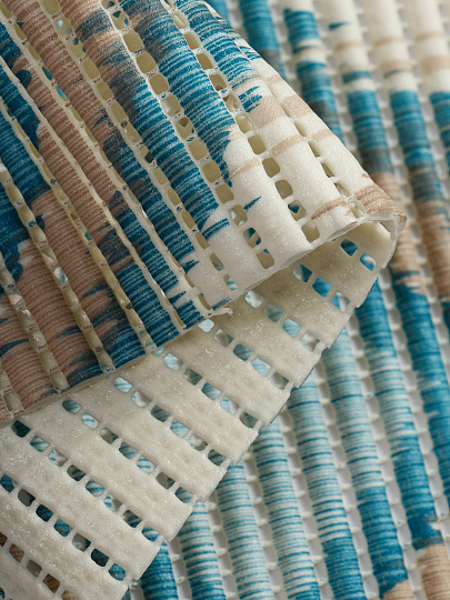 Коврик для ванной, антискользящий, 0.65х15 м, вспененный ПВХ, Вилина, Виктория, 106BG