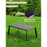 Мебель садовая Green Days, Эмили, черная, стол, 90х50х38 см, 2 стула, 1 диван, 140 кг, YTMT1030 - фото 15