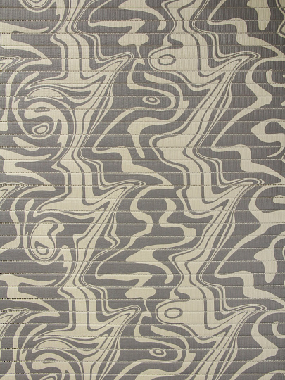 Коврик для ванной, антискользящий, 0.8х15 м, вспененный ПВХ, Вилина, Виктория, V39-grey