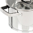 Набор посуды нержавеющая сталь, 6 предметов, кастрюли 2,2.9,3.9 л, индукция, Daniks, Манхэттен, M-451-6 - фото 3