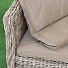 Мебель садовая Green Days, Оазис Премиум, бежевая, стол, 220х100х75 см, 6 кресел, подушка светло-коричневая, CYH1949W-2 - фото 11