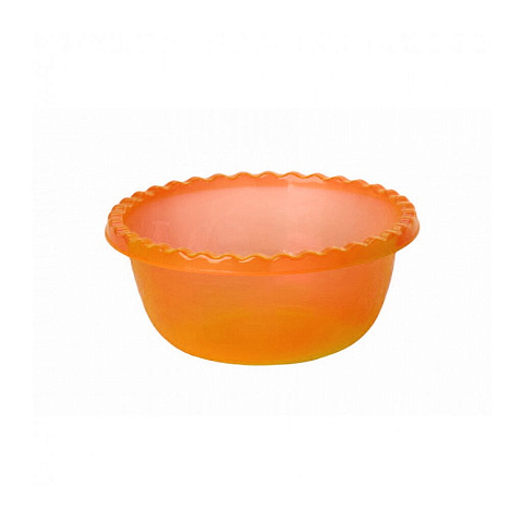 Салатник пластмассовый, 1800 мл, М 1311 оранжевый Idea