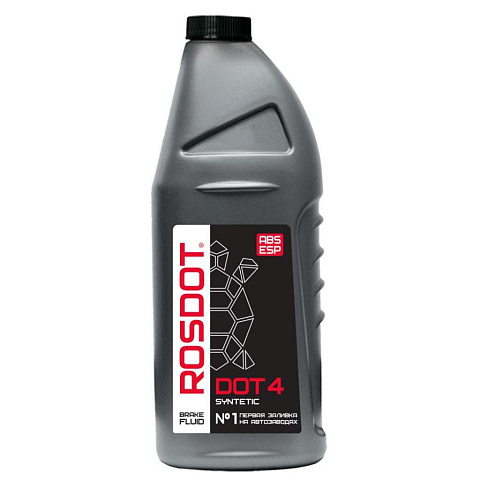 Тормозная жидкость Rosdot, DOT4-455г