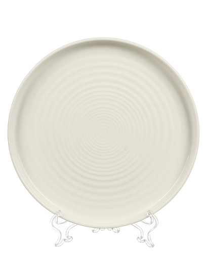 Тарелка обеденная, керамика, 25 см, круглая, Лайнс, Daniks, Y4-7992