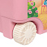 Ящик для игрушек 66.5 л, на колесах, пластик, 68.5х39.5х38.5 см, розовый, Бытпласт, С13851 Роз - фото 4