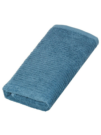 Полотенце банное 50х90 см, 100% хлопок, 500 г/м2, Блис, Silvano, синее, Узбекистан