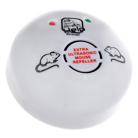 Отпугиватель ультразвуковой Help, от крыс и мышей, 220 В, 10x10x4.5 см