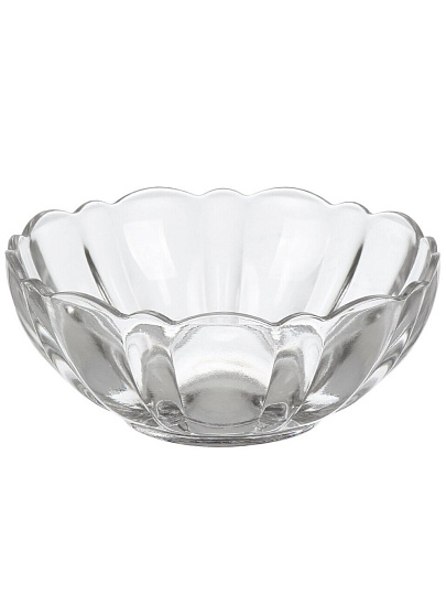 Салатник стекло, круглый, 0.16 л, 10х10х4 см, Maral, Kaveh, BL0747BCL