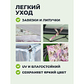 Качели садовые 3-местные, 236.5х138х181.5 см, 280 кг, Olsa, Турин, раскладываются в кровать, с москитной сеткой, коричневые, веточки, подушка, С913, металл - фото 24