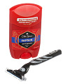 Набор подарочный для мужчин, Gillette, Mach 3, станок для бритья c 1 кассетой, дезодорант Old Spice Captain - фото 4