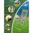 Кресло складное пляжное 60х60х112 см, серое, сетка, 100 кг, Green Days, YTBC048-2 - фото 14