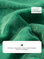 Плед 1.5-спальный, 120х150 см, 280 г/м2, микрофибра, 100% полиэстер, Silvano, Сильвия, зеленый - фото 4