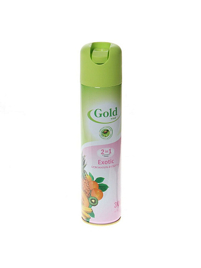 Освежитель воздуха Gold Wind, 300 мл, Exotic, 2459