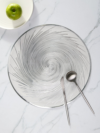 Салфетка для стола ПВХ, 38 см, круглая, Regent Inox, Linea Desco, 93-DE-PM-03-06