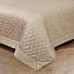 Текстиль для спальни евро, покрывало 230х250 см, 2 наволочки 50х70 см, 70% вискоза, 30% хлопок, Sofi De Marko, Арагорн, кофе, Пок-А3к-230х250 - фото 3