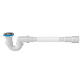 Сифон для душевого поддона, 1 1/2&amp;quot;, U-образный h130 с г/т, Aquanova, 1620