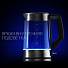 Чайник электрический Polaris, PWK 1702CGL, черный, 1.7 л, 1850 Вт, скрытый нагревательный элемент, стекло - фото 7
