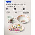 Набор посуды керамика, 3 шт, Принцесса и единорог, тар. 17.5/18 см, сал. 15см, круж. 230мл, Daniks - фото 7