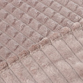 Плед 2-спальный, 180х200 см, 100% полиэстер, Silvano, Монако Квадраты, пудровый, SQF-180-8 - фото 3