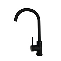 Смеситель для кухни, РМС, с картриджем, черный, SUS124BLK-017F - фото 3