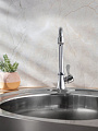 Смеситель для кухни, РМС, с кран-буксой, для одного типа воды, хром, SL79-269F-1 - фото 3