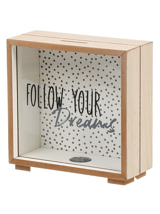 Копилка 18х7х18 см, МДФ, Y6-10524