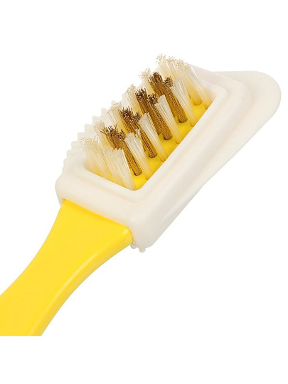 Щетка для обуви для замши, нубука, велюра, 3-х сторонняя, Pregrada, PR-0102