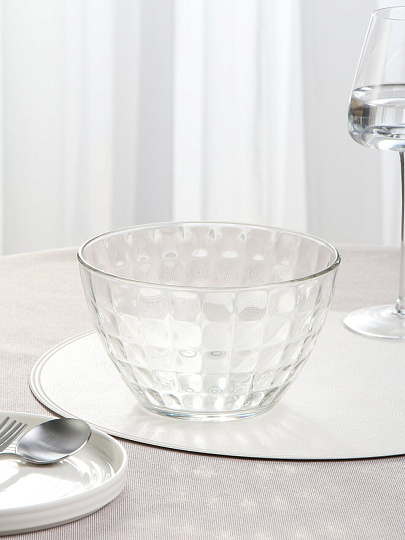 Салатник стекло, круглый, 19х11.5 см, Монарх, ОСЗ, 07с1328-60