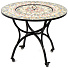 Стол 800 мм, с крышкой, с мангалом, стол d80 см, мангал d40см, C010004 - фото 10
