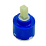 Картридж для смесителя, пластик, керамика, D35, индивидуальная упаковка, сине-белый, Juguni, 0402.101 - фото 6
