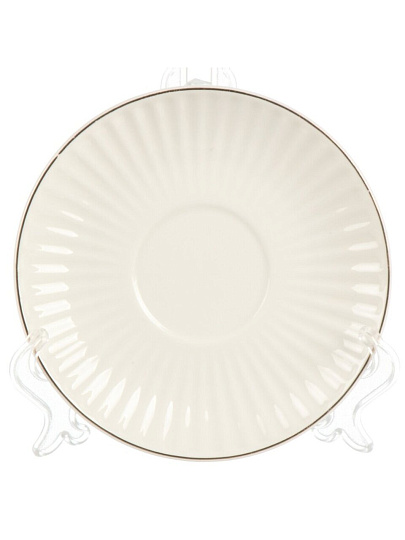 Набор чайный фарфор, 12 предметов, на 6 персон, 230 мл, ТМ Глория, Bonjart, 812-0112, подарочная упаковка