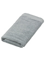 Полотенце банное 70х140 см, 100% хлопок, 500 г/м2, Рис, Silvano, серое, Узбекистан