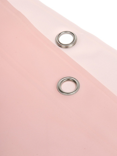 Штора для ванн 180х180 см, PEVA, Розовый матовый, Y4-11169