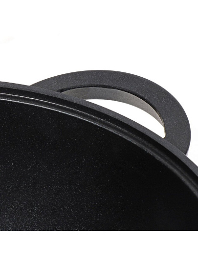 Казан алюминий, антипригарное покрытие, 6 л, Классик, с крышкой, Горница, кн4282а