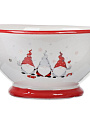 Салатник керамика, круглый, 14.5х7.2 см, 350 мл, Гномы, Y6-6320 - фото 2