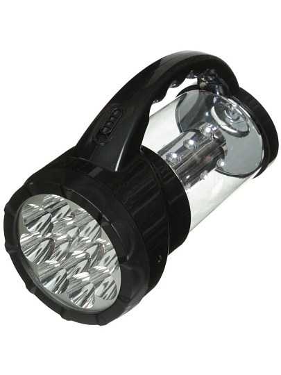 Фонарь ручной, встроенный аккумулятор, Облик, зарядка от сети 220 В, пластик, 6007