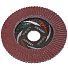 Круг лепестковый торцевой КЛТ2 для УШМ, LugaAbrasiv, диаметр 115 мм, посадочный диаметр 22 мм, зерн A60, шлифовальный - фото 2
